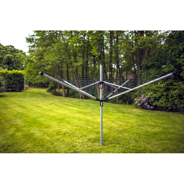 The Home Laundry Company 60m Multi Height 4 arm Rotary Washing Line Wayfair